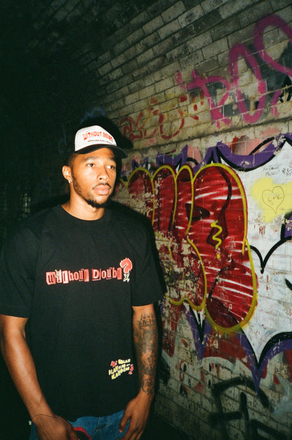 Oversized Black Tee - Withøut Døubt.