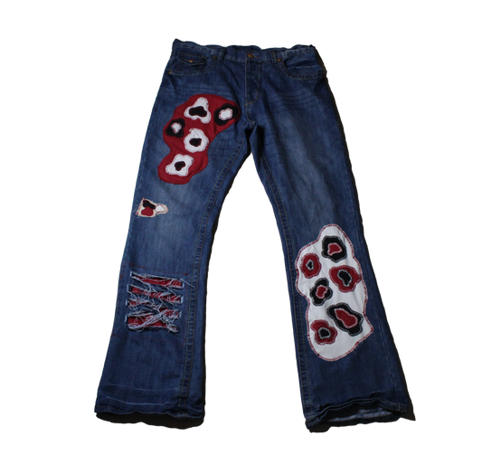 Patchwork Jeans