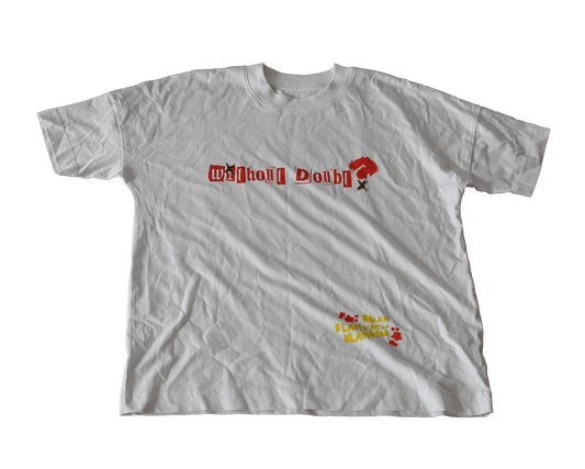 Oversized White Tee - Withøut Døubt.