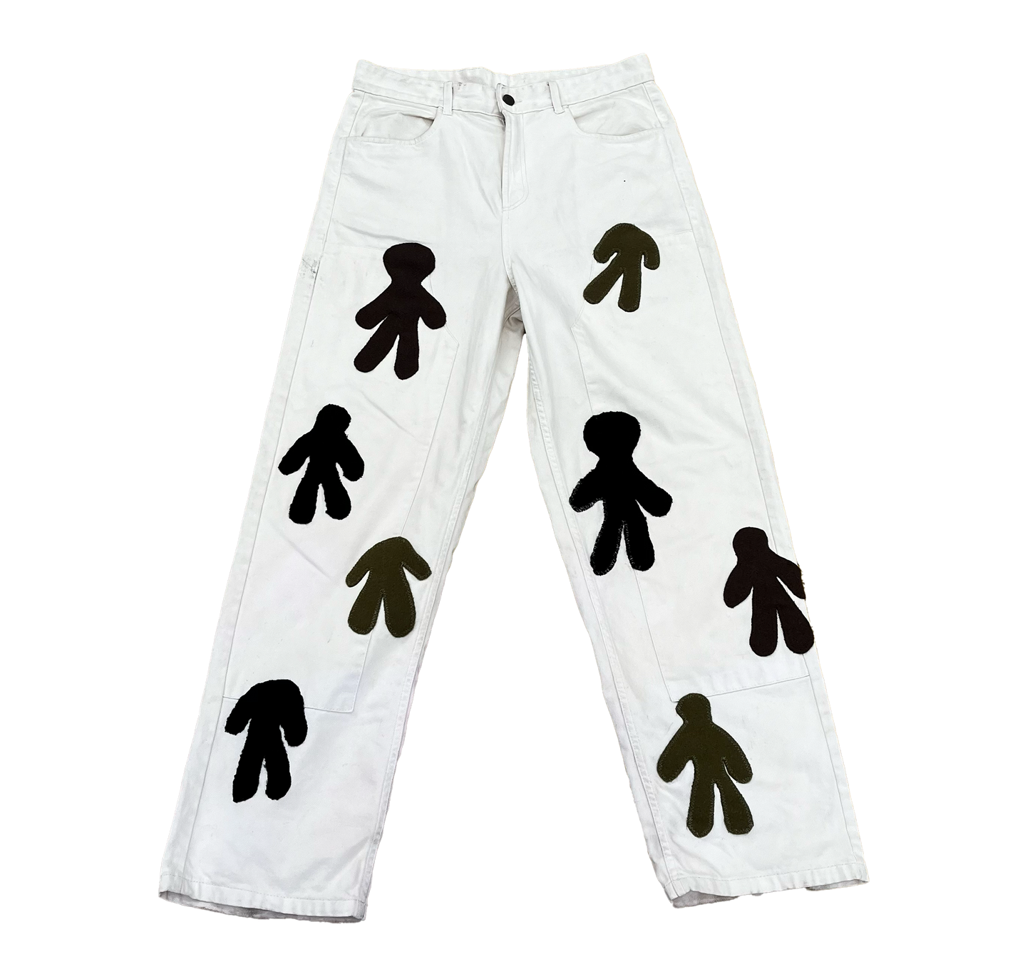 1of1 White ‘Union’ Jeans
