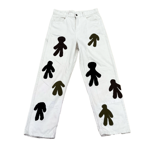 1of1 White ‘Union’ Jeans